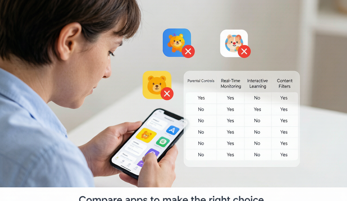 封面：五款错题工具 App 图标并列在手机屏幕上，旁边用放大镜指向"多题归因"功能，表达横评视角